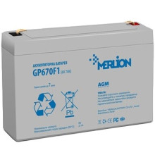 Акумуляторна батарея MERLION AGM GP670F1 (6001)