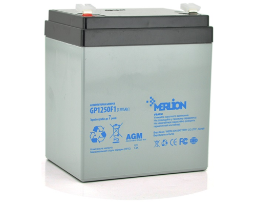 Акумуляторна батарея MERLION AGM GP1250F1 (2019)