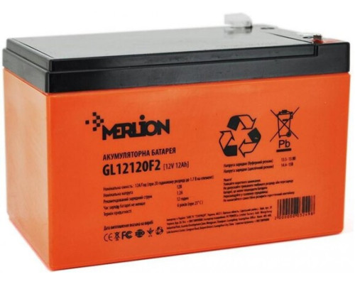 Акумуляторна батарея MERLION GL12120F2 (3249)