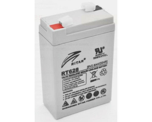 Акумуляторна батарея AGM RITAR RT628 (2966)