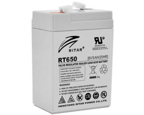 Акумуляторна батарея AGM RITAR RT650 (8209)