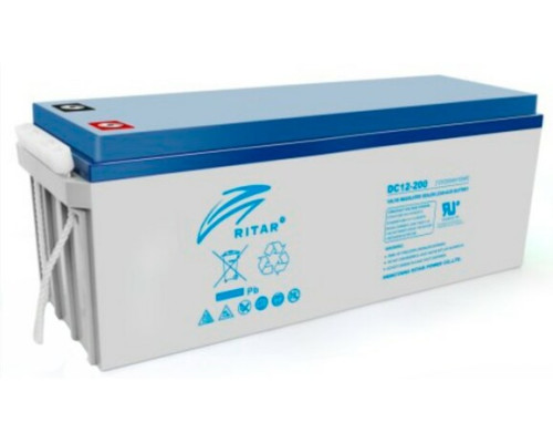 Акумуляторна батарея AGM RITAR DC12-200 (7606)