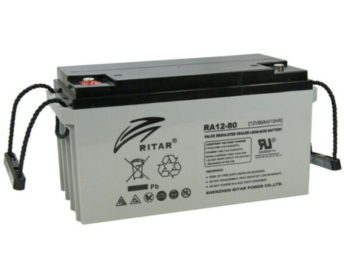 Акумуляторна батарея AGM RITAR DC12-80 (7390)