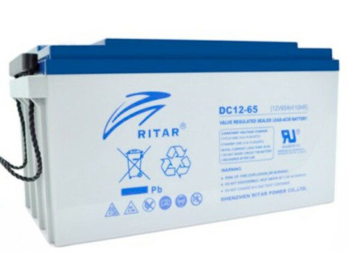 Акумуляторна батарея AGM RITAR DC12-65 (7605)