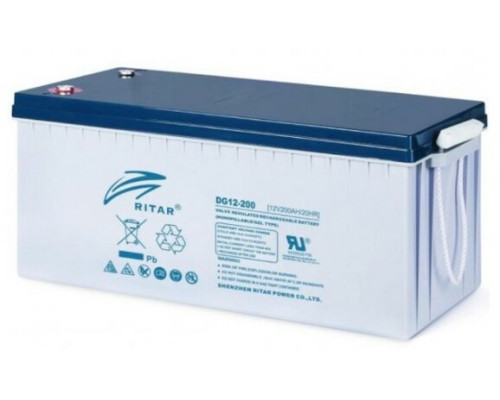 Акумуляторна батарея GEL RITAR DG12-200 (2185)