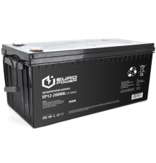 Акумуляторна батарея EUROPOWER AGM EP12-200M8 (14260)