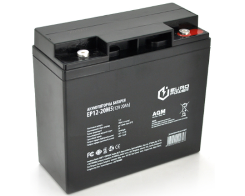 Акумуляторна батарея EUROPOWER AGM EP12-20M5 (14274)