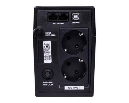 Лінійно-інтерактивне ДБЖ Logicpower LPМ U850VA-P (10397)