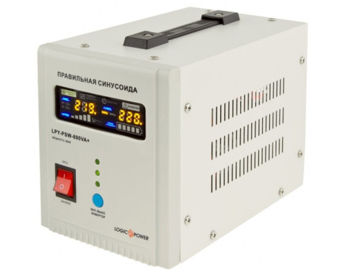 ДБЖ з правильною синусоїдою Logicpower LPY-PSW-800VA + (560 Вт)