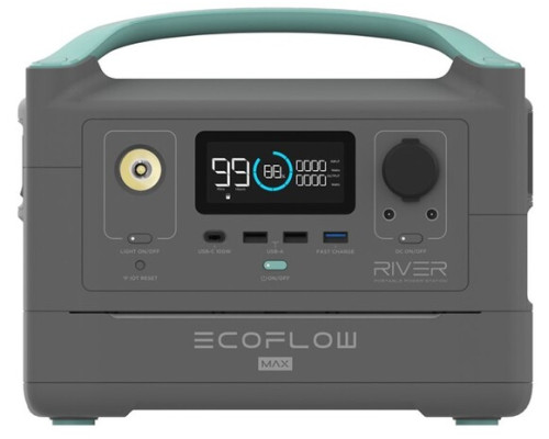 Зарядна станція EcoFlow River Max (576 Вт·год / 600 Вт)
