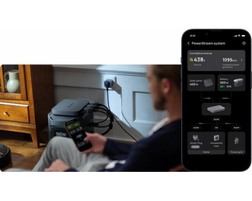 Мікроінвертор EcoFlow PowerStream 800W (EFPowerStreamMI-EU-800W)